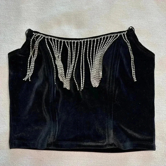 Holiday  strapless crop top - Picture 1 of 5